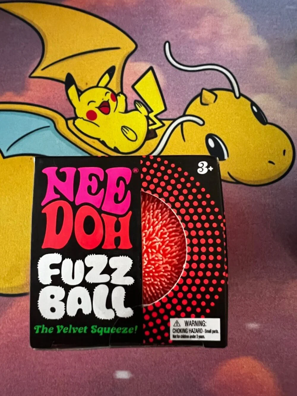 Needoh Velvet Squeeze, Multi Color Set of 4